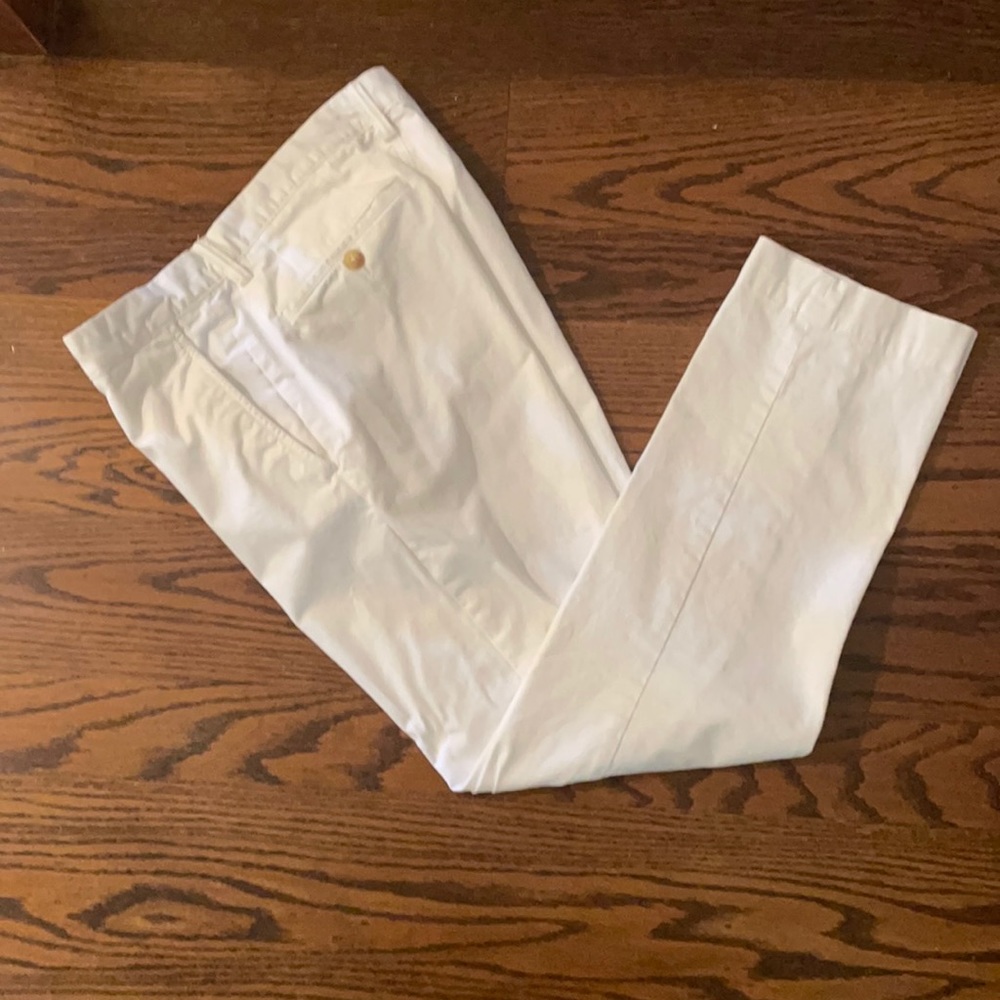Ralph Lauren white chino.  30x30. Worn once